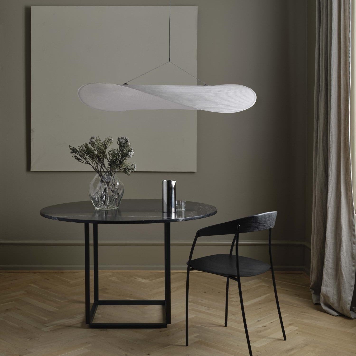 Tense Tyvek Ceiling Pendant Light Lighting Lobby