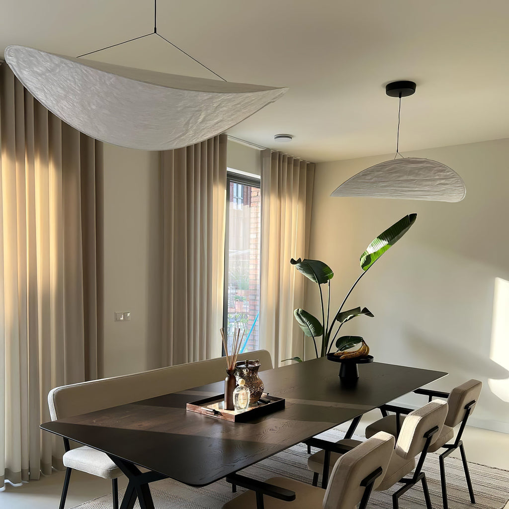 Tense Tyvek Ceiling Pendant Light Lighting Lobby