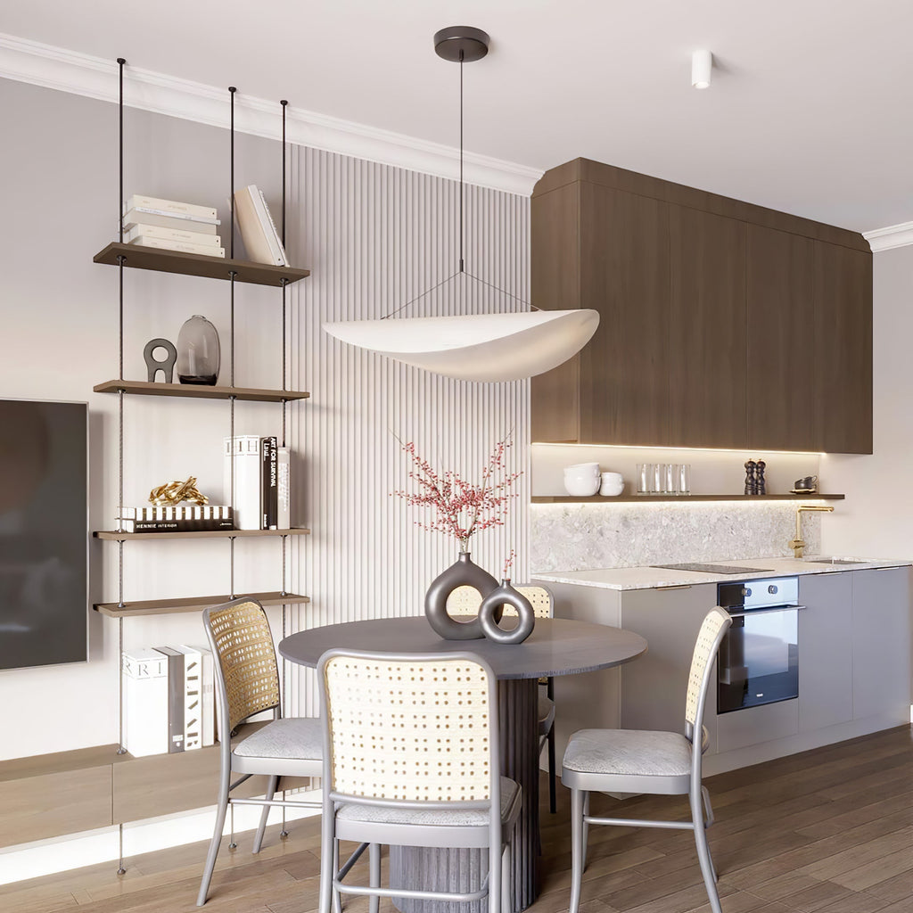 Tense Tyvek Ceiling Pendant Light Lighting Lobby