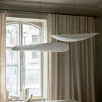 Tense Tyvek Ceiling Pendant Light Lighting Lobby