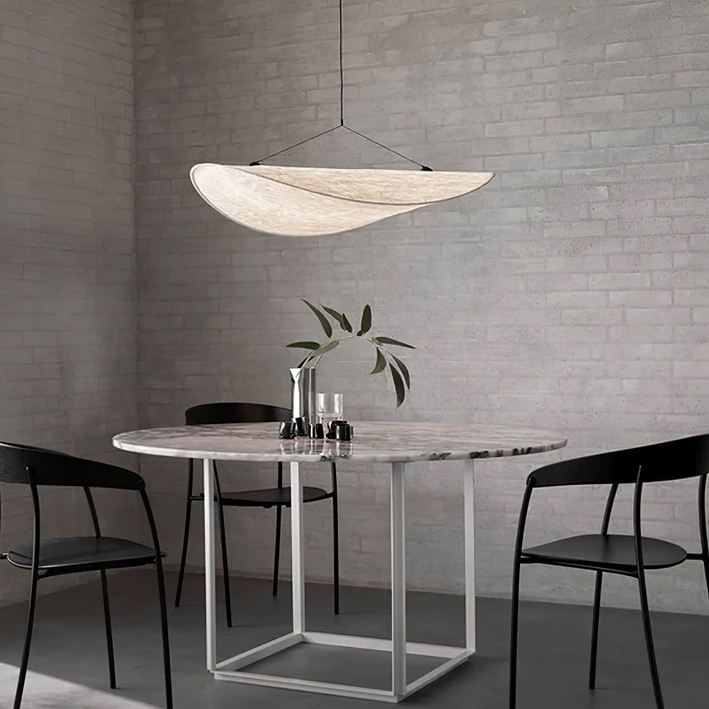 Tense Tyvek Ceiling Pendant Light Lighting Lobby