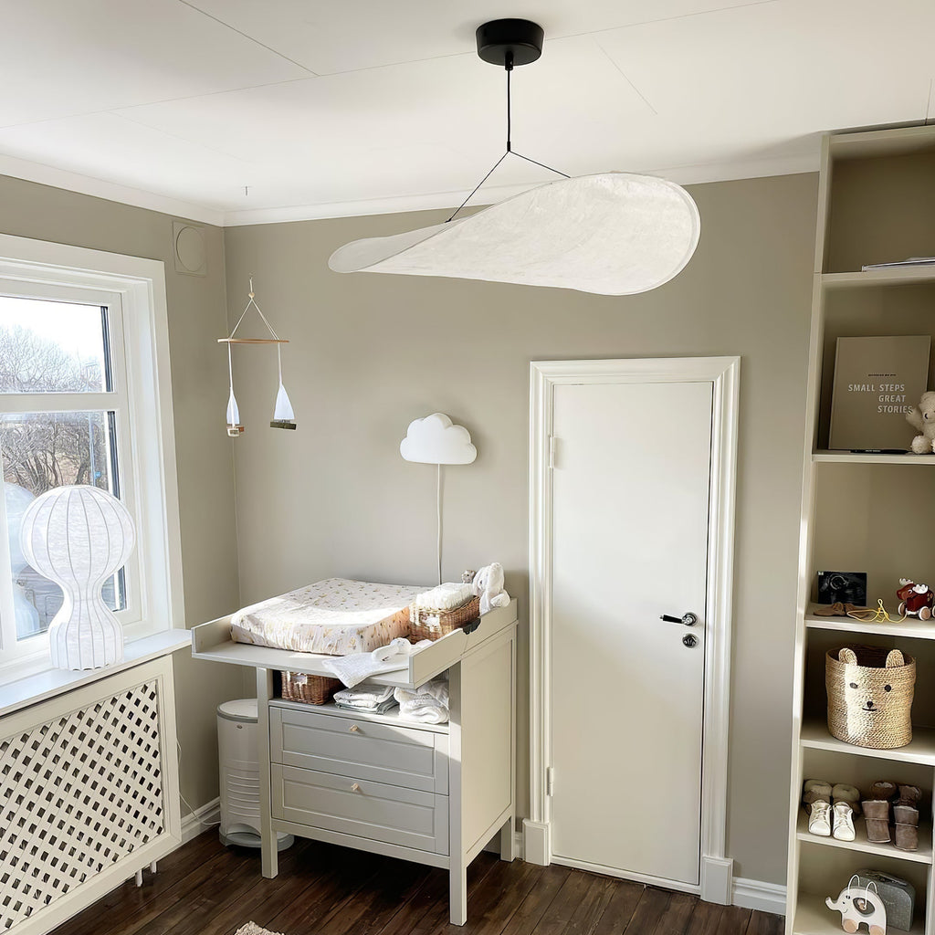 Tense Tyvek Ceiling Pendant Light Lighting Lobby