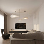 Tense Tyvek Ceiling Pendant Light Lighting Lobby