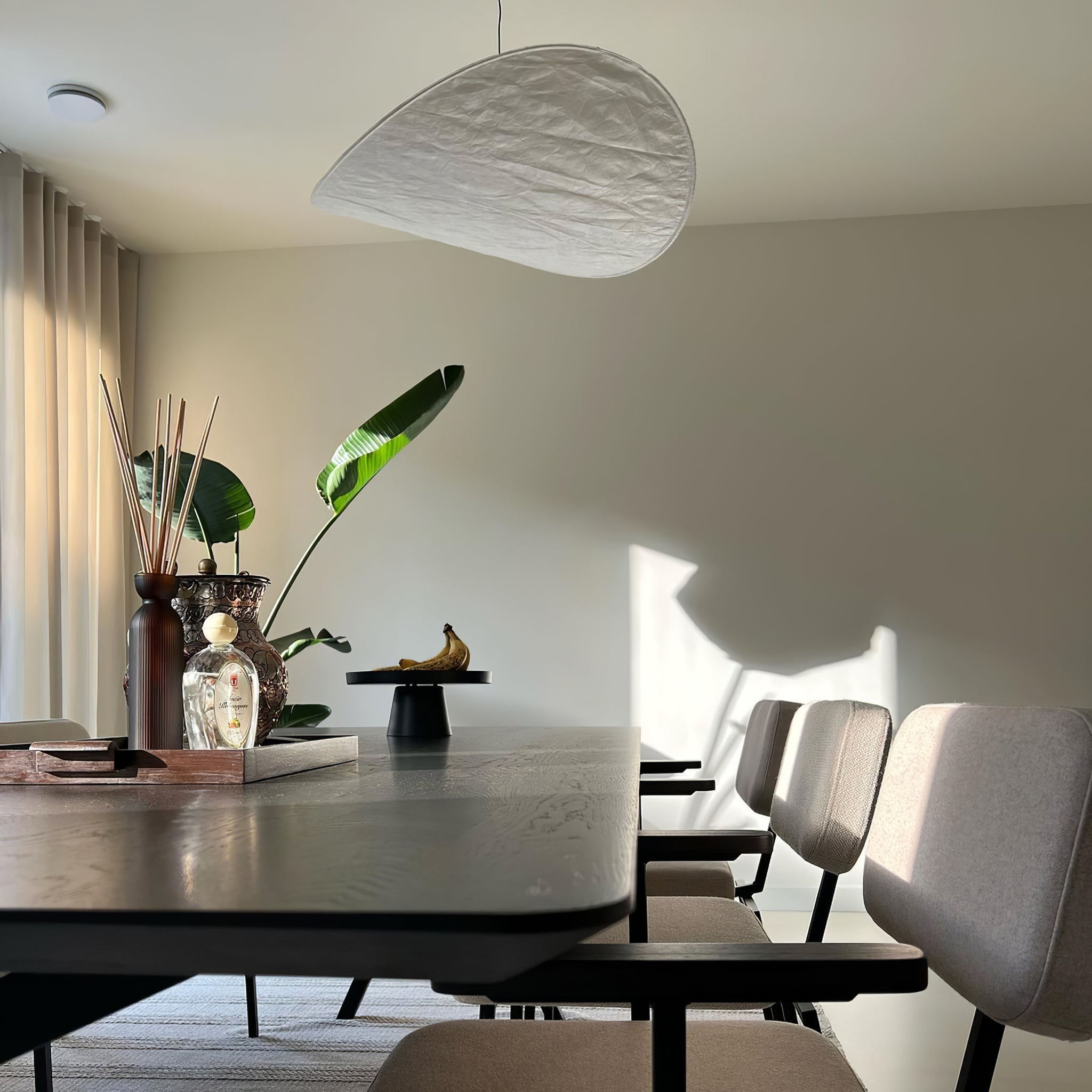 Tense Tyvek Ceiling Pendant Light Lighting Lobby
