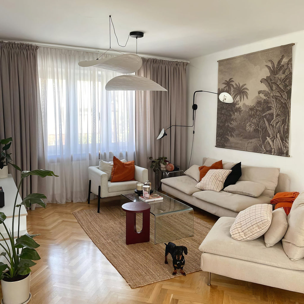 Tense Tyvek Ceiling Pendant Light Lighting Lobby