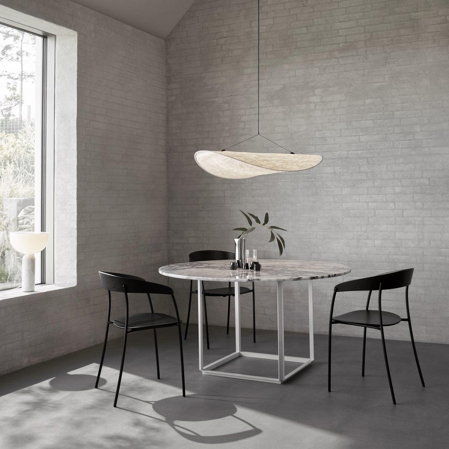 Tense Tyvek Ceiling Pendant Light Lighting Lobby