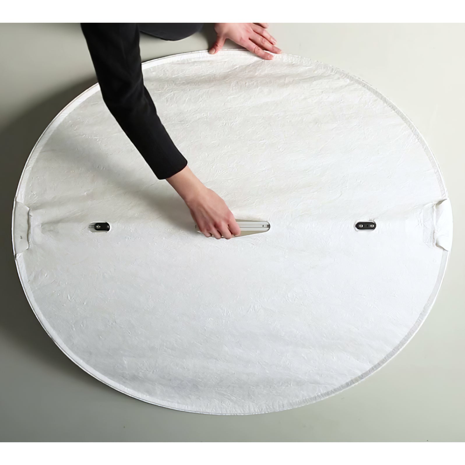 Tense Tyvek Ceiling Pendant Light Lighting Lobby