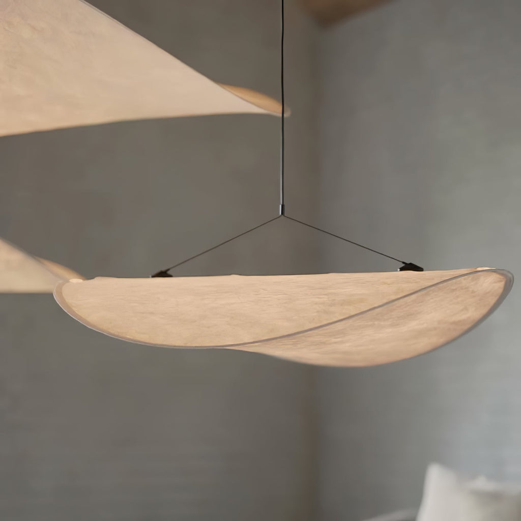 Tense Tyvek Ceiling Pendant Light Lighting Lobby
