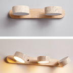 Travertine Twin Wall Sconce Lighting Lobby