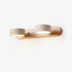 Travertine Twin Wall Sconce Lighting Lobby