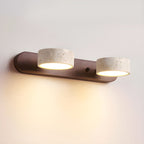 Travertine Twin Wall Sconce Lighting Lobby
