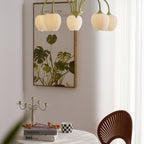 Tulip Matcha Ceiling Suspension Lighting Lobby