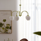 Tulip Matcha Ceiling Suspension Lighting Lobby