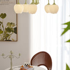 Tulip Matcha Ceiling Suspension Lighting Lobby