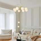 Tulip Matcha Ceiling Suspension Lighting Lobby