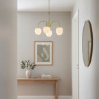 Tulip Matcha Ceiling Suspension Lighting Lobby