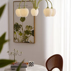 Tulip Matcha Ceiling Suspension Lighting Lobby