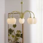 Tulip Matcha Ceiling Suspension Lighting Lobby