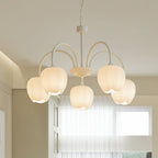 Tulip Matcha Ceiling Suspension Lighting Lobby