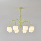 Tulip Matcha Ceiling Suspension Lighting Lobby