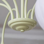 Tulip Matcha Ceiling Suspension Lighting Lobby