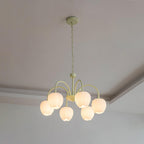 Tulip Matcha Ceiling Suspension Lighting Lobby