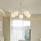 Tulip Matcha Ceiling Suspension Lighting Lobby