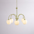 Tulip Matcha Ceiling Suspension Lighting Lobby