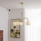 Tulip Matcha Ceiling Suspension Lighting Lobby