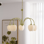 Tulip Matcha Ceiling Suspension Lighting Lobby