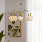 Tulip Matcha Ceiling Suspension Lighting Lobby