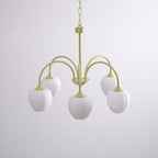 Tulip Matcha Ceiling Suspension Lighting Lobby