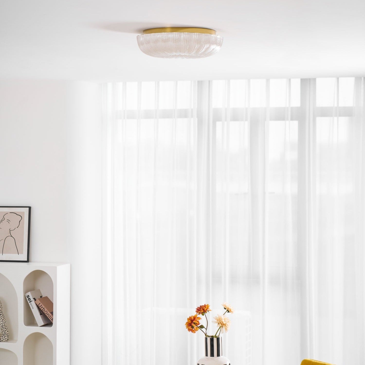 Undulating Ceiling Pendant Light Lighting Lobby