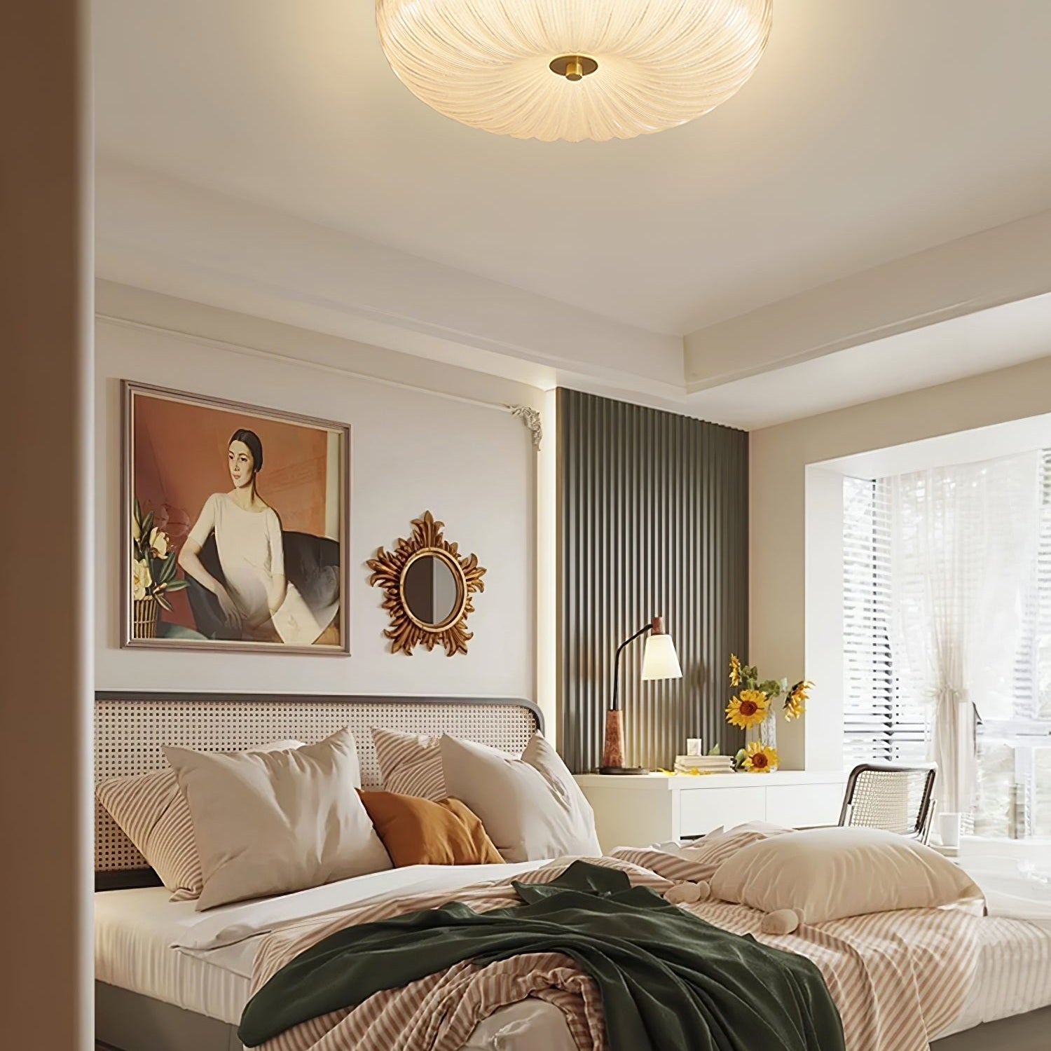 Undulating Ceiling Pendant Light Lighting Lobby