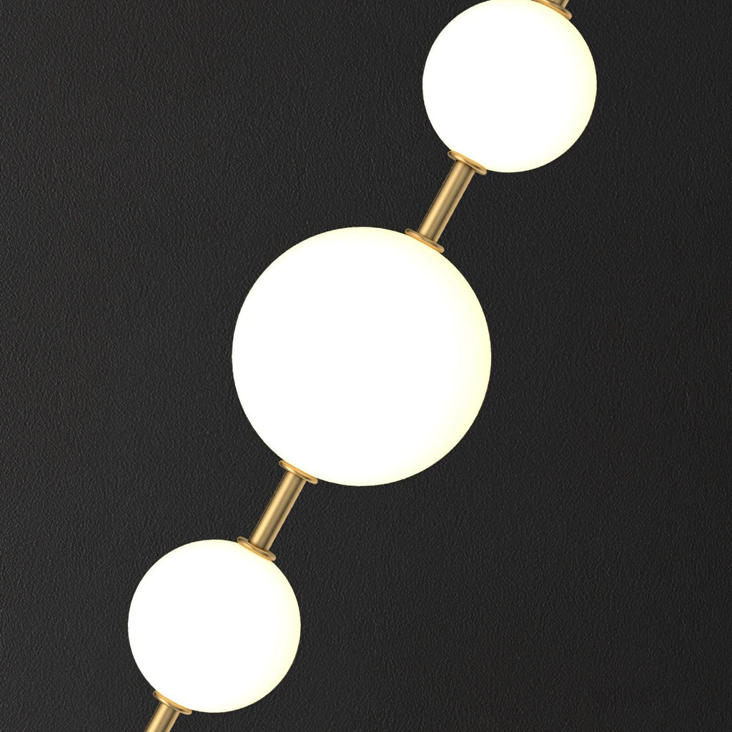 Upright Sphere Sconce Lighting Lobby