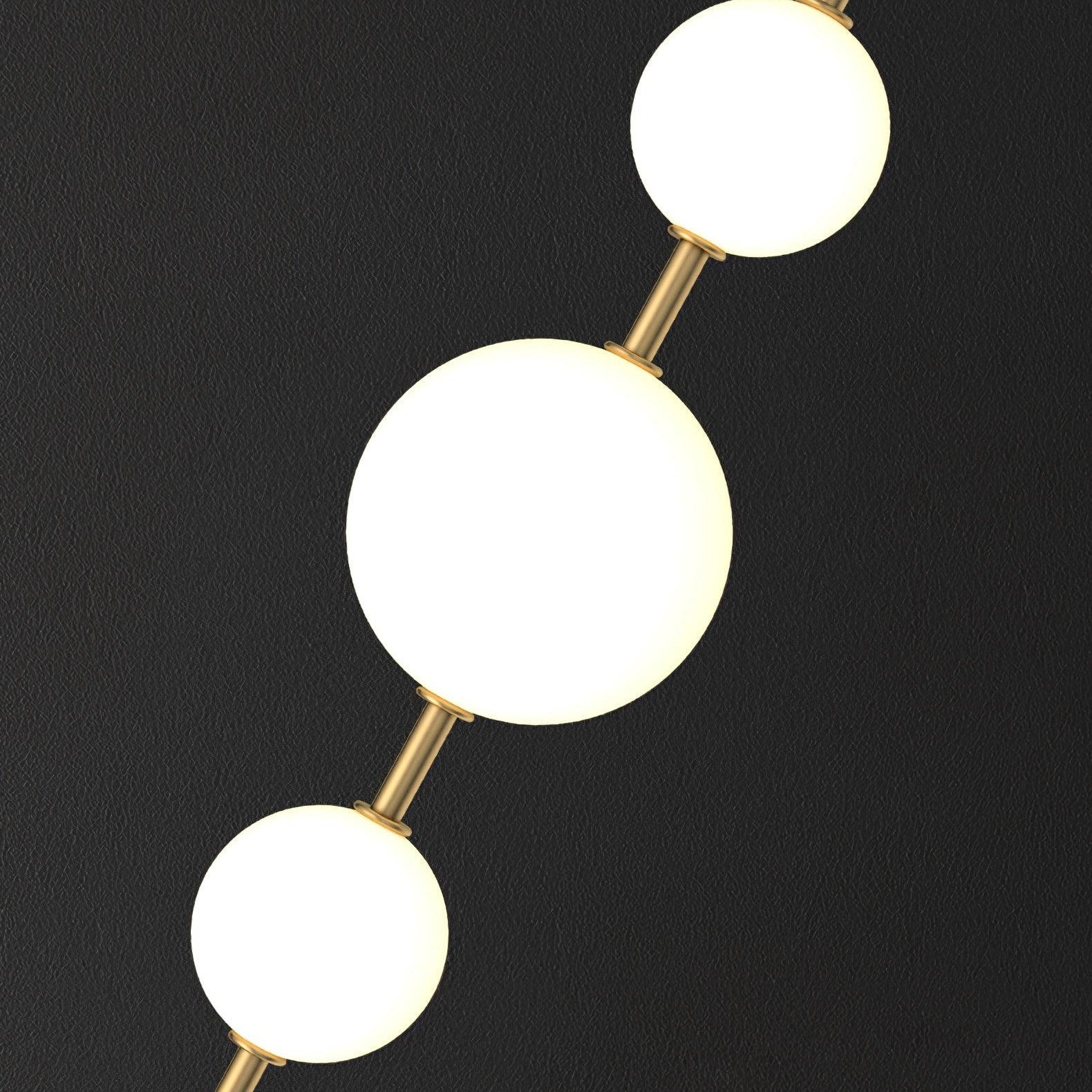 Upright Sphere Sconce Lighting Lobby