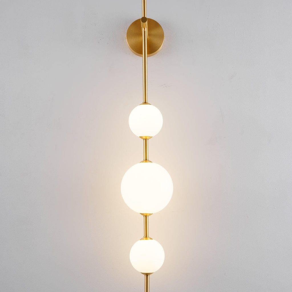Upright Sphere Sconce Lighting Lobby