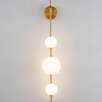 Upright Sphere Sconce Lighting Lobby
