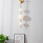Upright Sphere Sconce Lighting Lobby