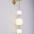 Upright Sphere Sconce Lighting Lobby