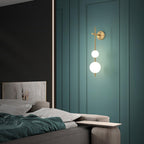 Upright Sphere Sconce Lighting Lobby