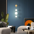 Upright Sphere Sconce Lighting Lobby