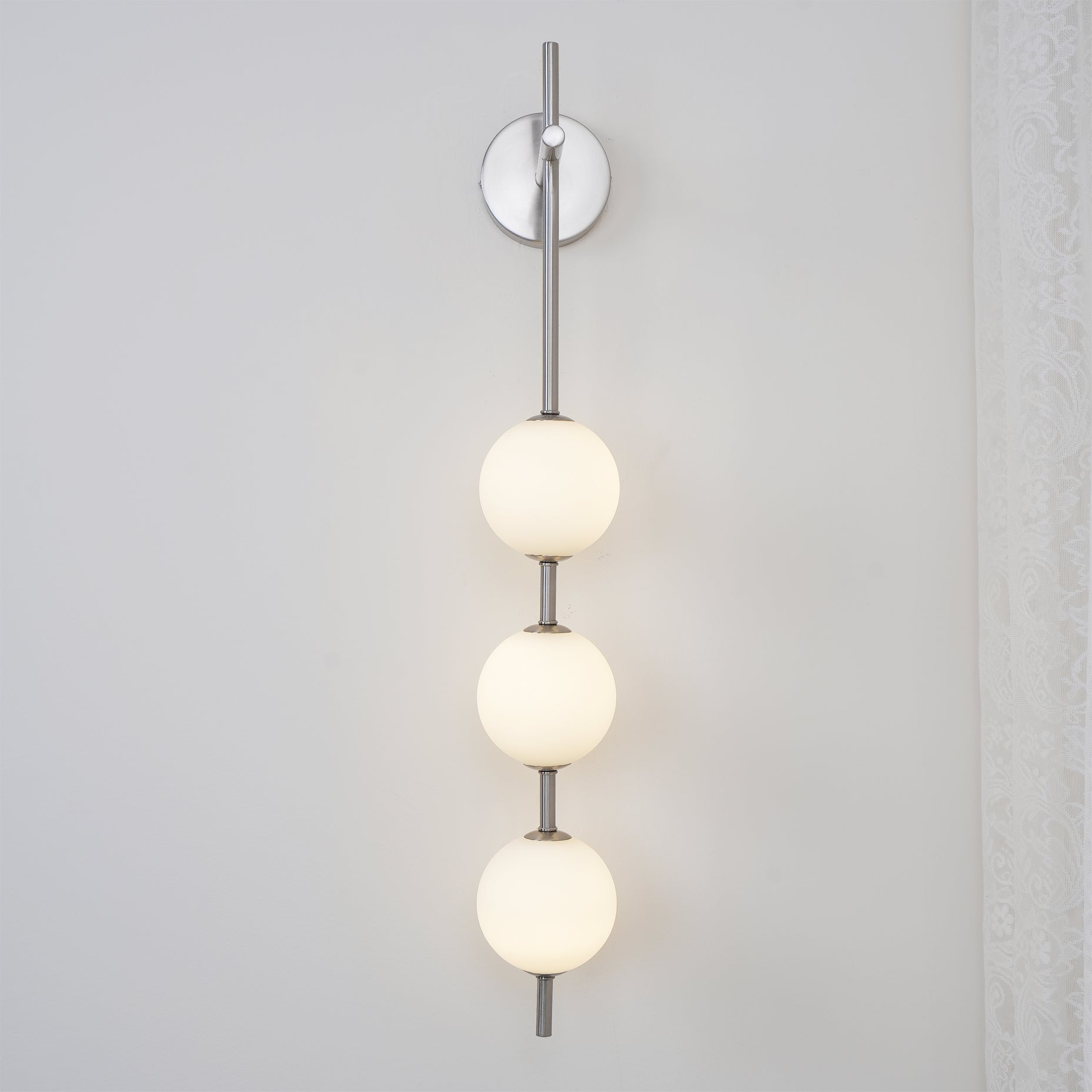 Upright Sphere Sconce Lighting Lobby