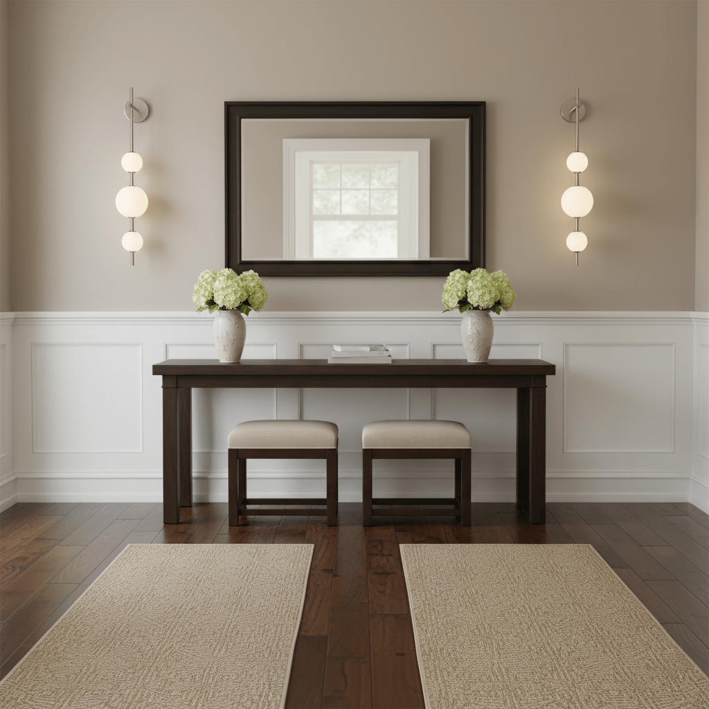 Upright Sphere Sconce Lighting Lobby