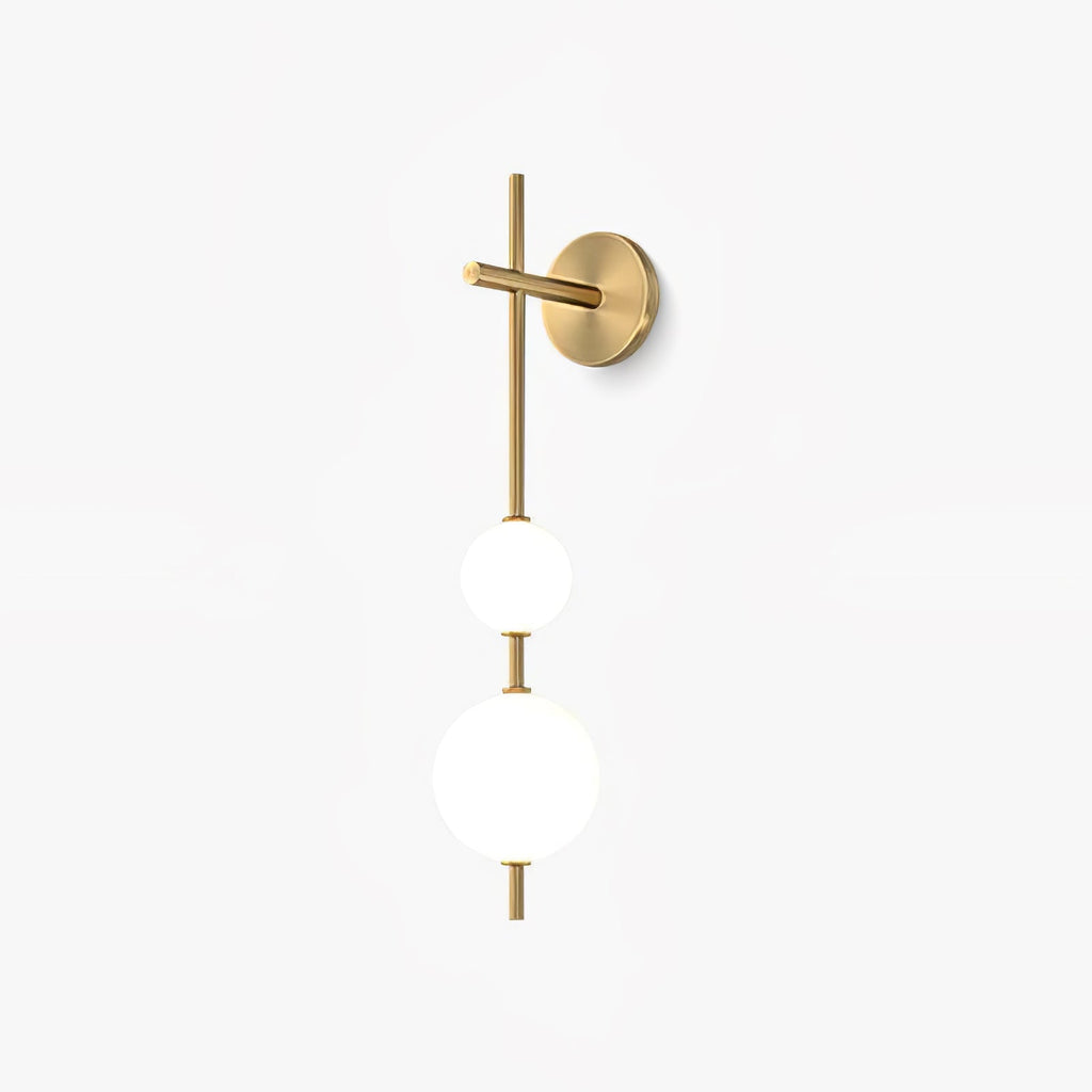 Upright Sphere Sconce Lighting Lobby