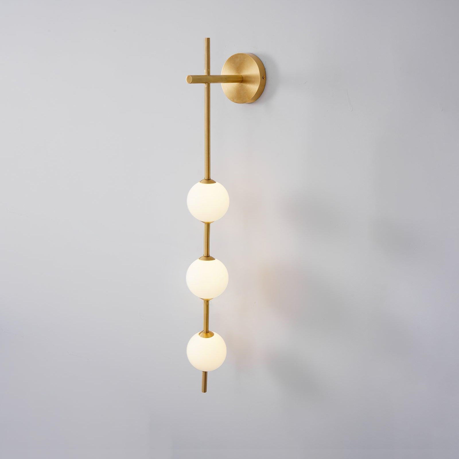 Upright Sphere Sconce Lighting Lobby