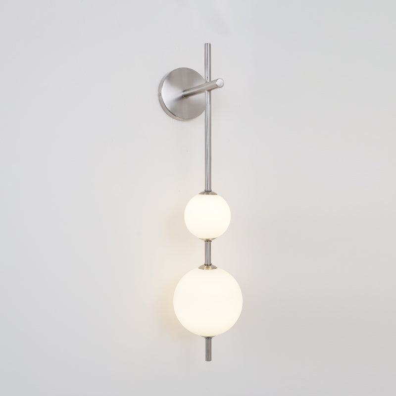 Upright Sphere Sconce Lighting Lobby