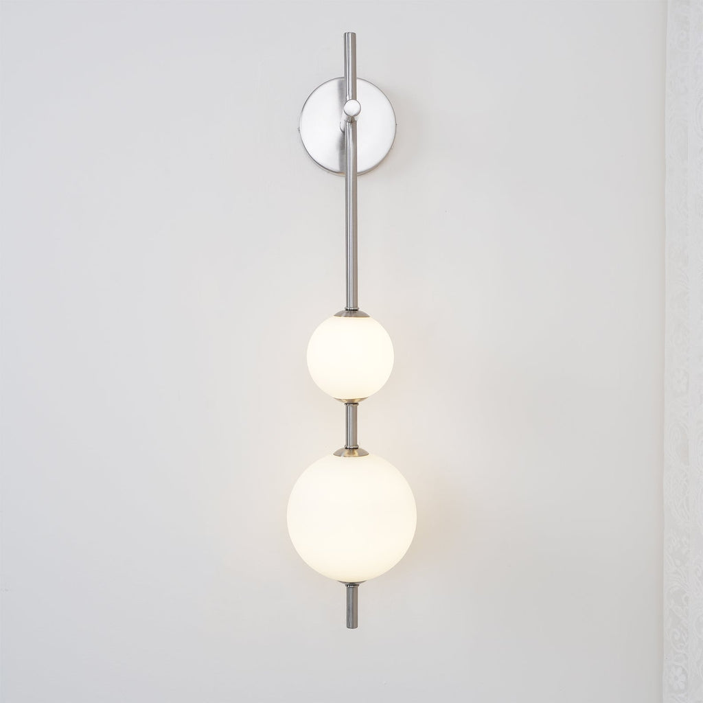 Upright Sphere Sconce Lighting Lobby