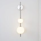 Upright Sphere Sconce Lighting Lobby
