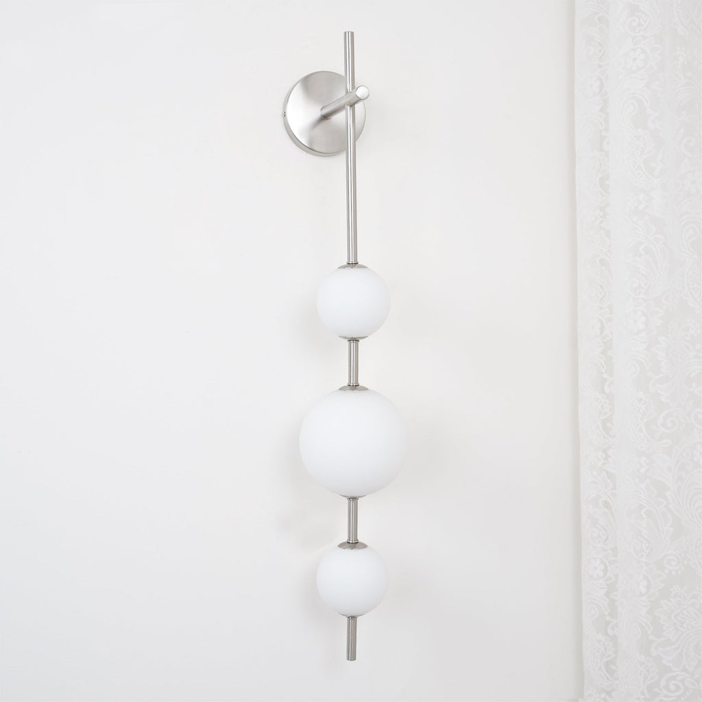 Upright Sphere Sconce Lighting Lobby